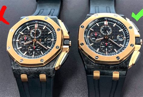 how can you tell a fake audemars piguet royal oak|audemars piguet knock off.